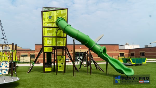 Dallas Center - Grimes School District playground overview